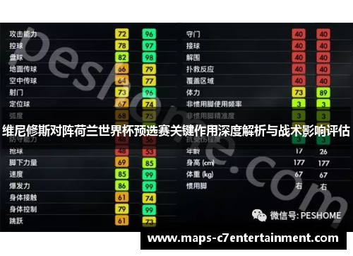 维尼修斯对阵荷兰世界杯预选赛关键作用深度解析与战术影响评估
